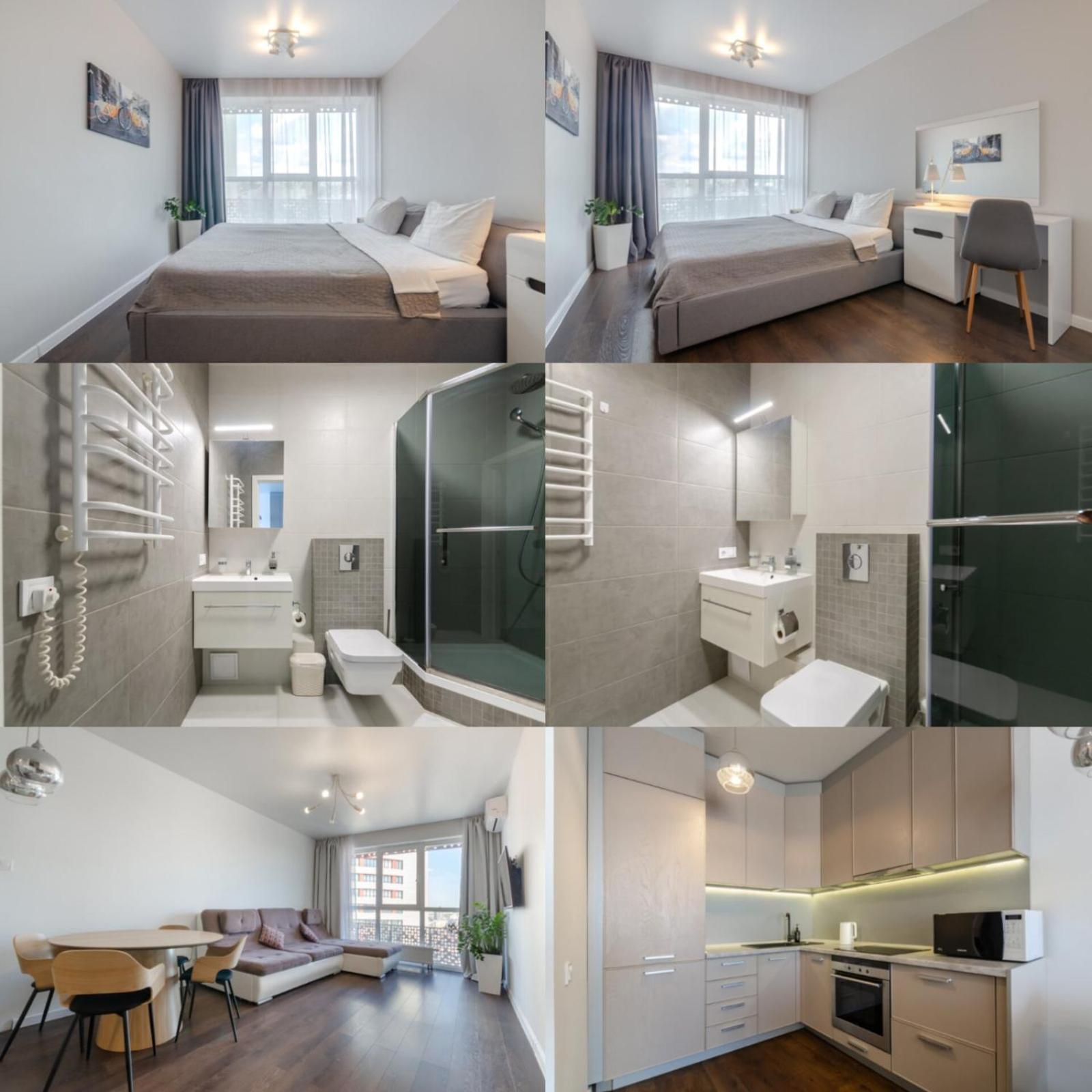 Petrovdom 41B-59B-90B-77B Stunning City View Apartments At Rc Kvartet, Central Railway Station Kiev Exteriör bild